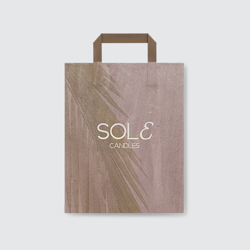 Custom Candle Packaging Bags